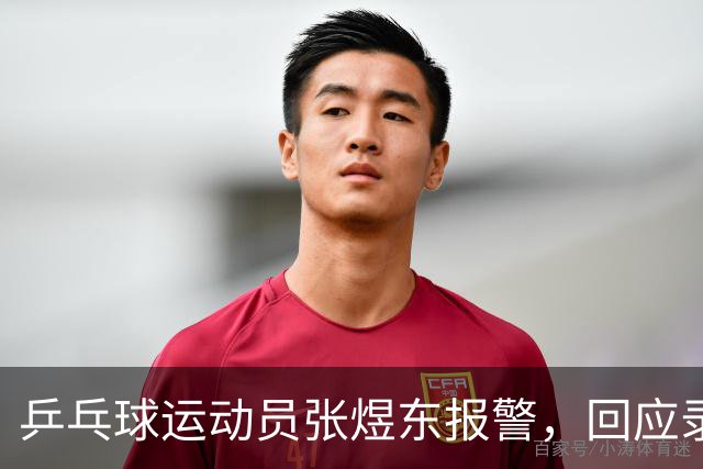 乒乓球运动员张煜东报警，回应录音争议：是在跟小队员指导心理战术，不是说王楚钦